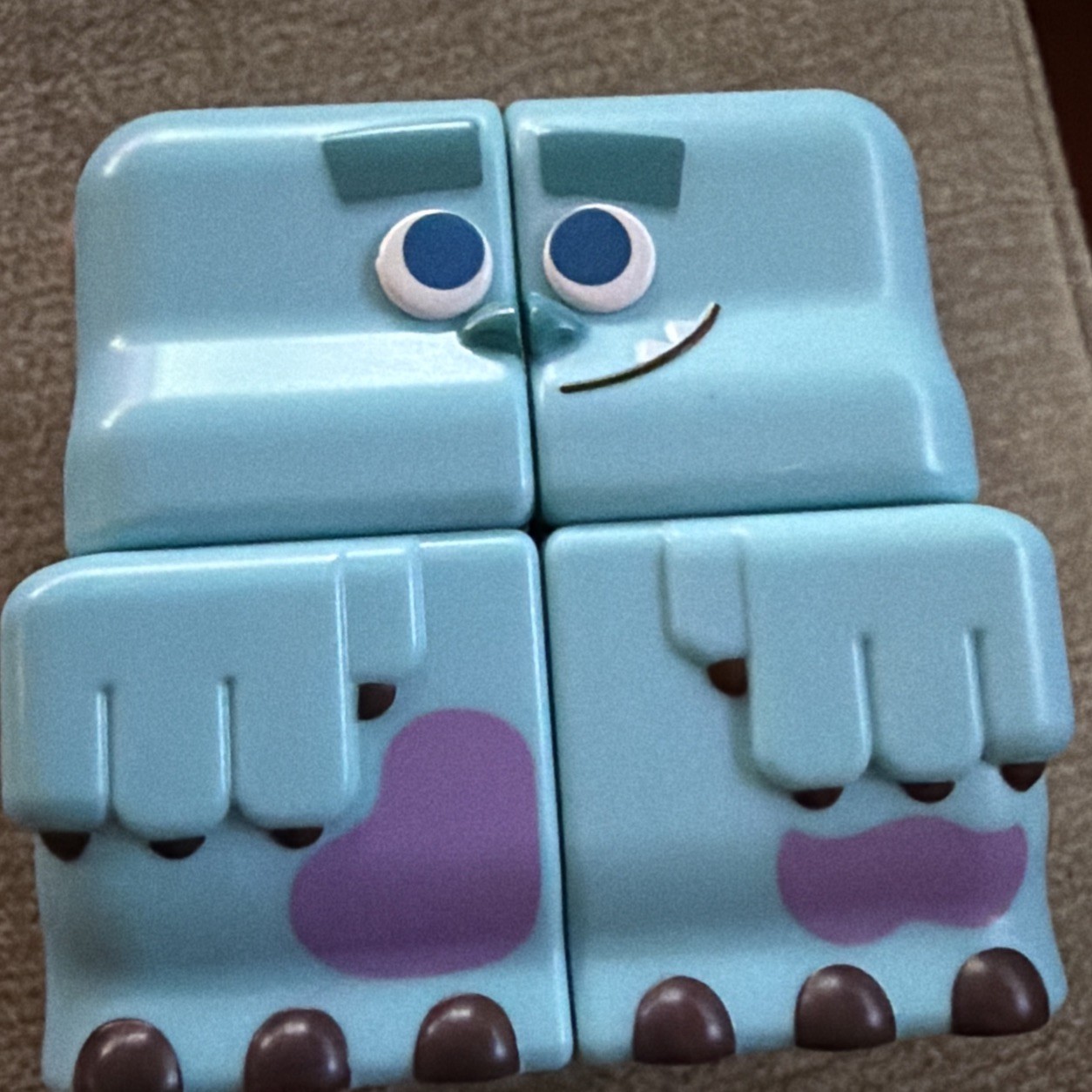 Autentico personaggio sully Disney Pixay Pop Cube serie Cubiec scatola cieca confermato