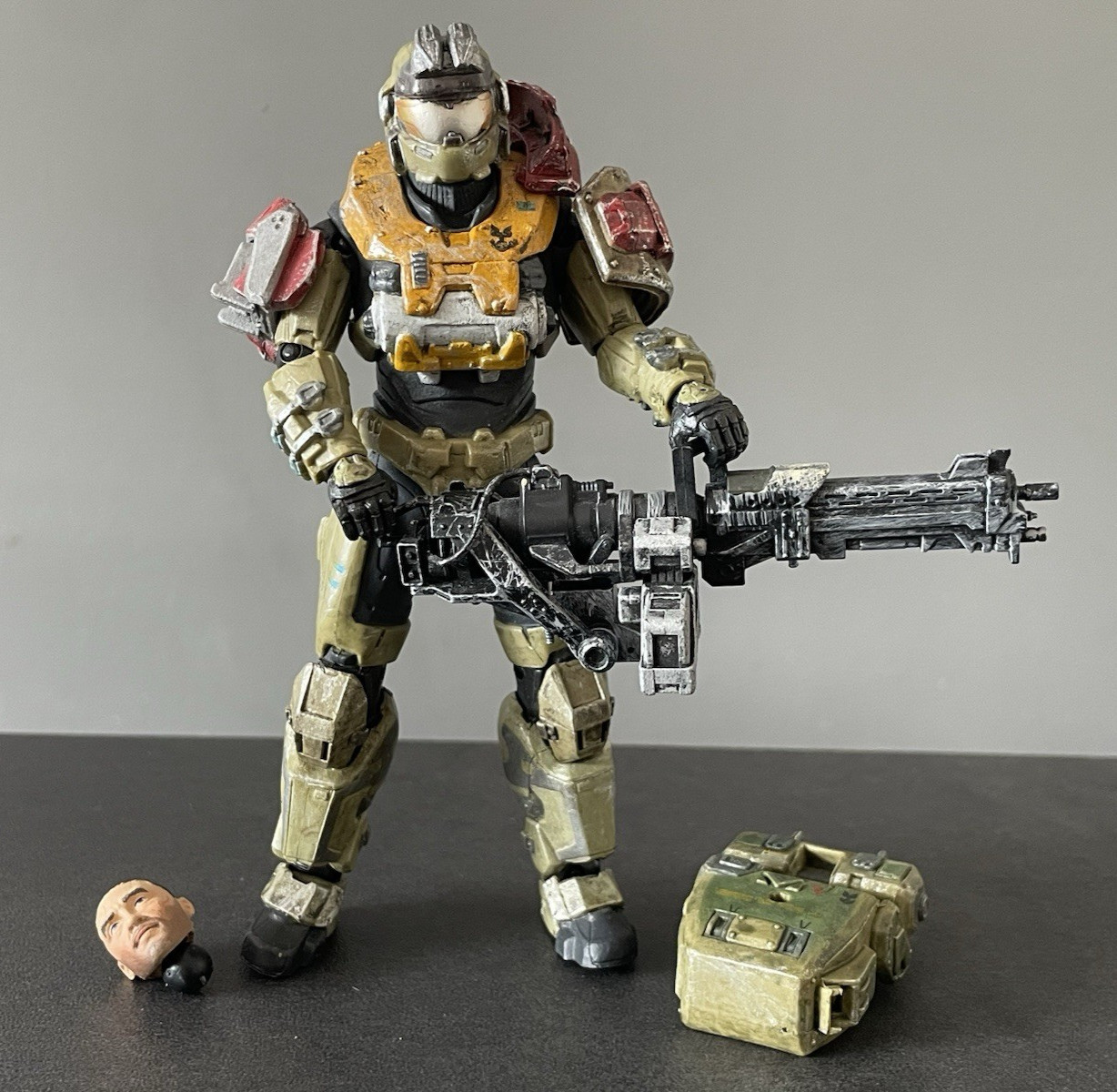 Modellino Halo Reach Noble Team Jorge Spartan 6" Mcfarlane