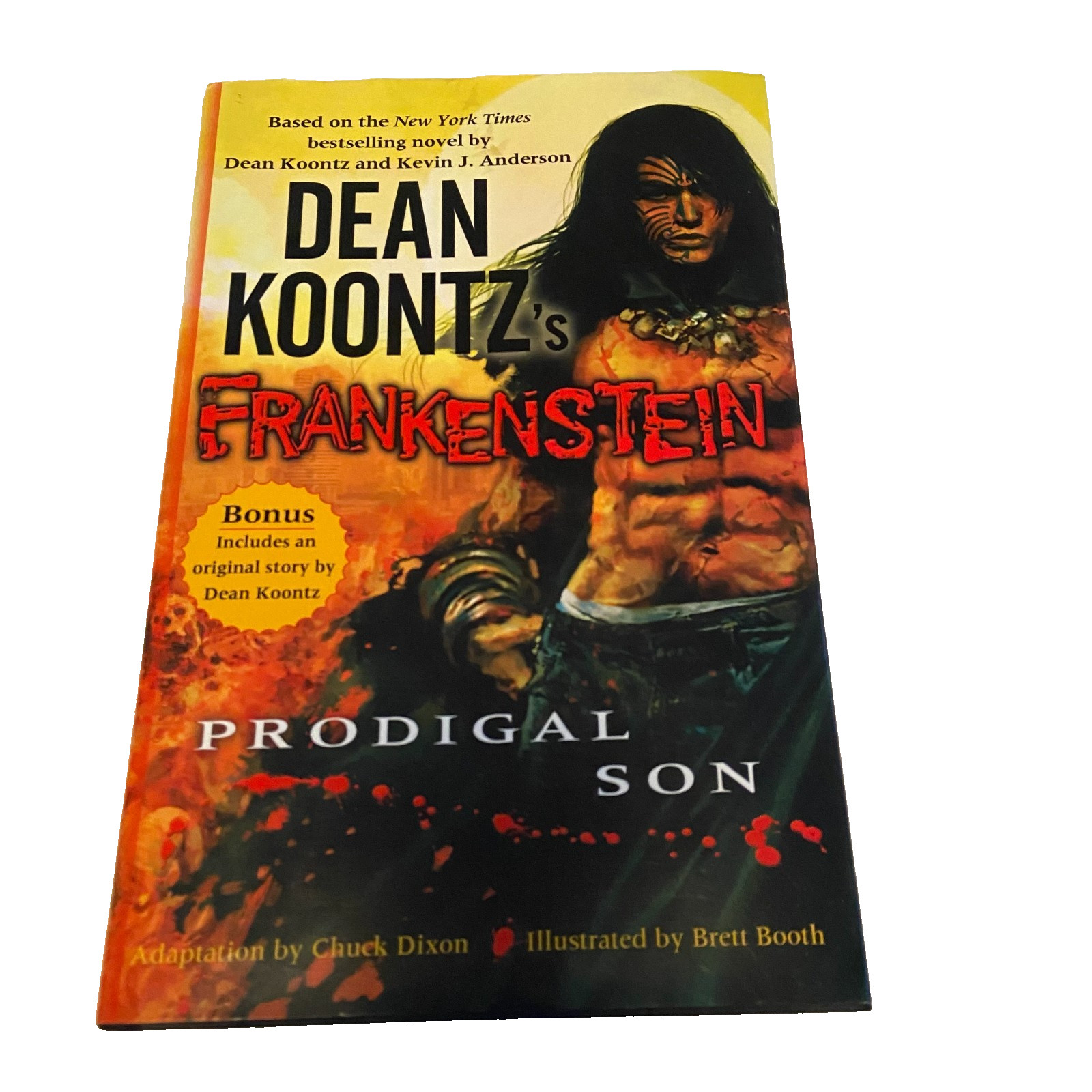 Frankenstein Prodigal Son volume 1 copertina rigida 2008 Dean Koontz cabina da tavola