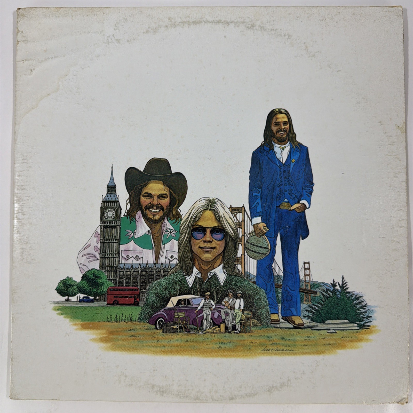 America History: America's Greatest Hits LP Vinyl 12" Warner Bros. BS 2894 1975