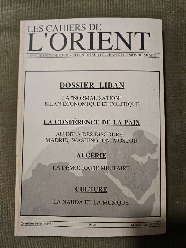 Les cahiers de l'Orient