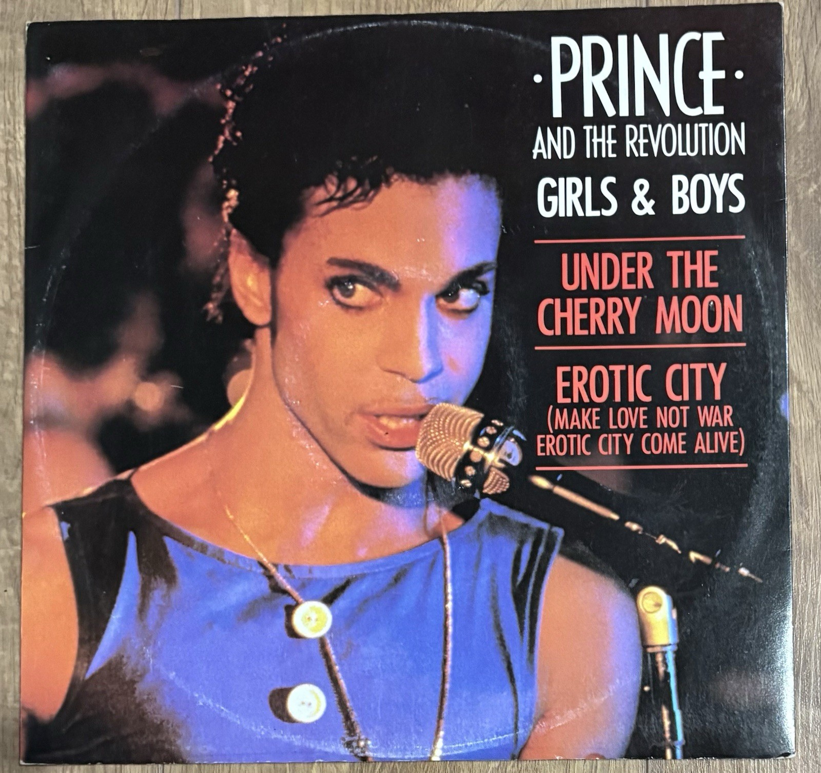 Prince & The Revolution Girls & Boys 12” Vinyl Single W8586T Very Good Condition