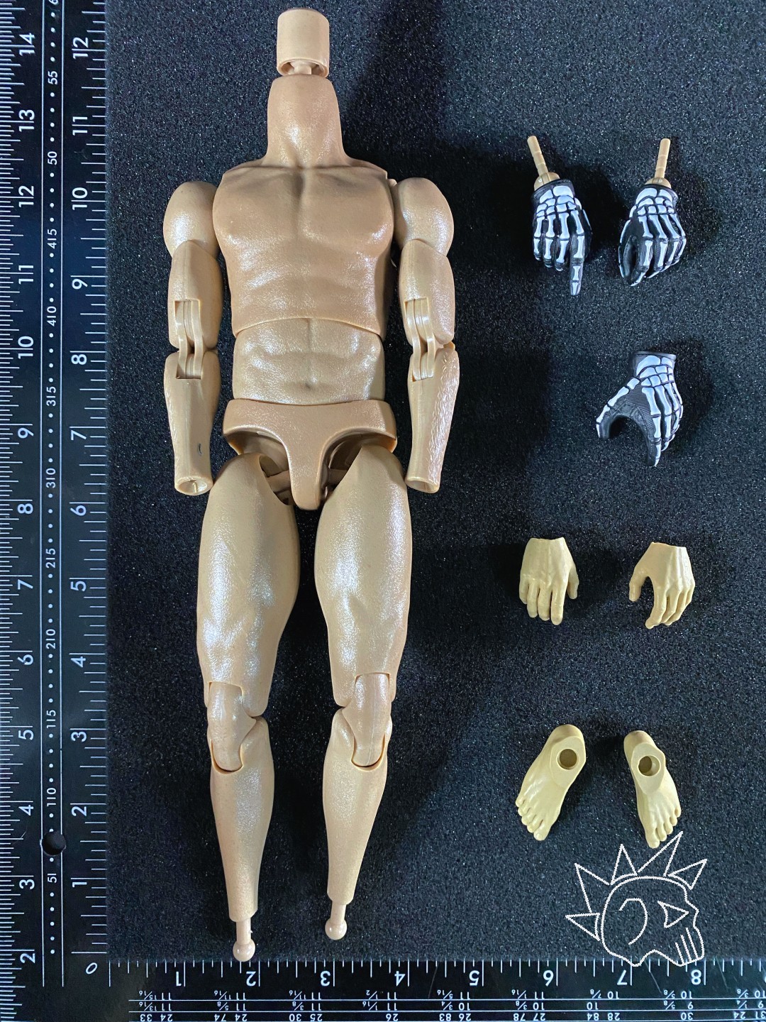 Set Body Figure Scala 1/6 Accessorio Personalizzato per Action Figure - GA1010S