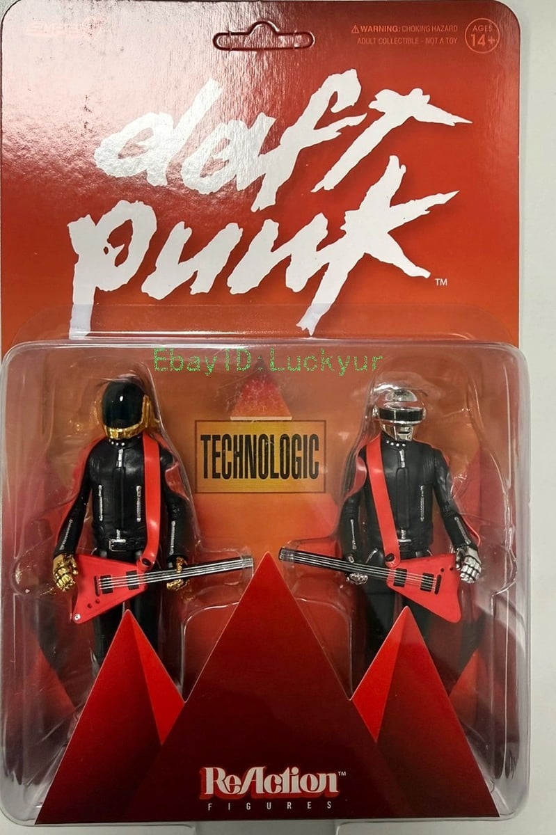 Modellino Modellino Super7 ReAction Daft Punk Technologic 3,75" nuovo in magazzino