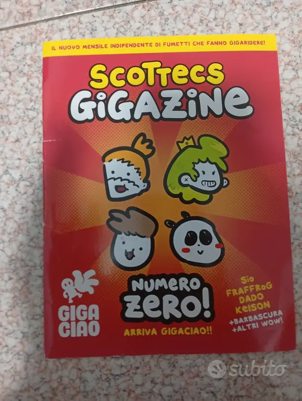 Scottex Gigazine NUMERO ZERO!. edizione 04/2023