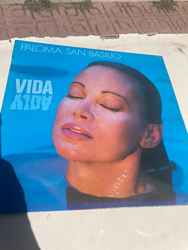 Vinilo LP Paloma San Basilio – Vida (Original 1988, Hispavox)