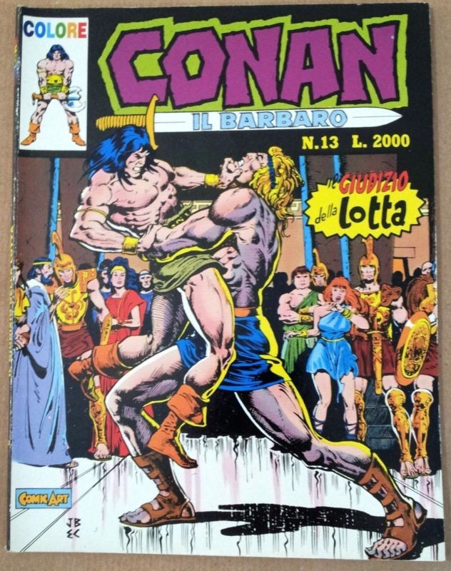 Conan il barbaro colore n.13 il giudizio della lotta ed. Comic Art