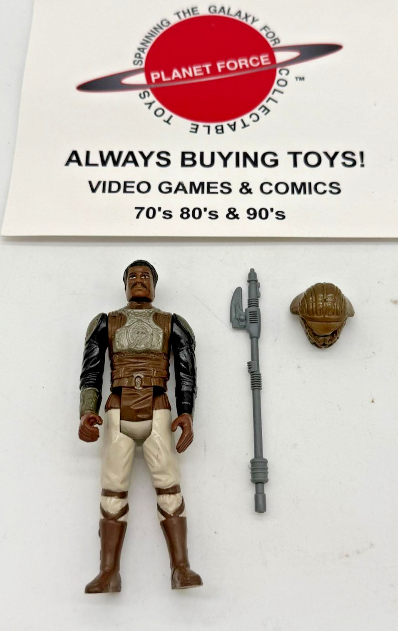 1983 Lando Skiff Complete Vintage ROTJ Star Wars Figure All Original
