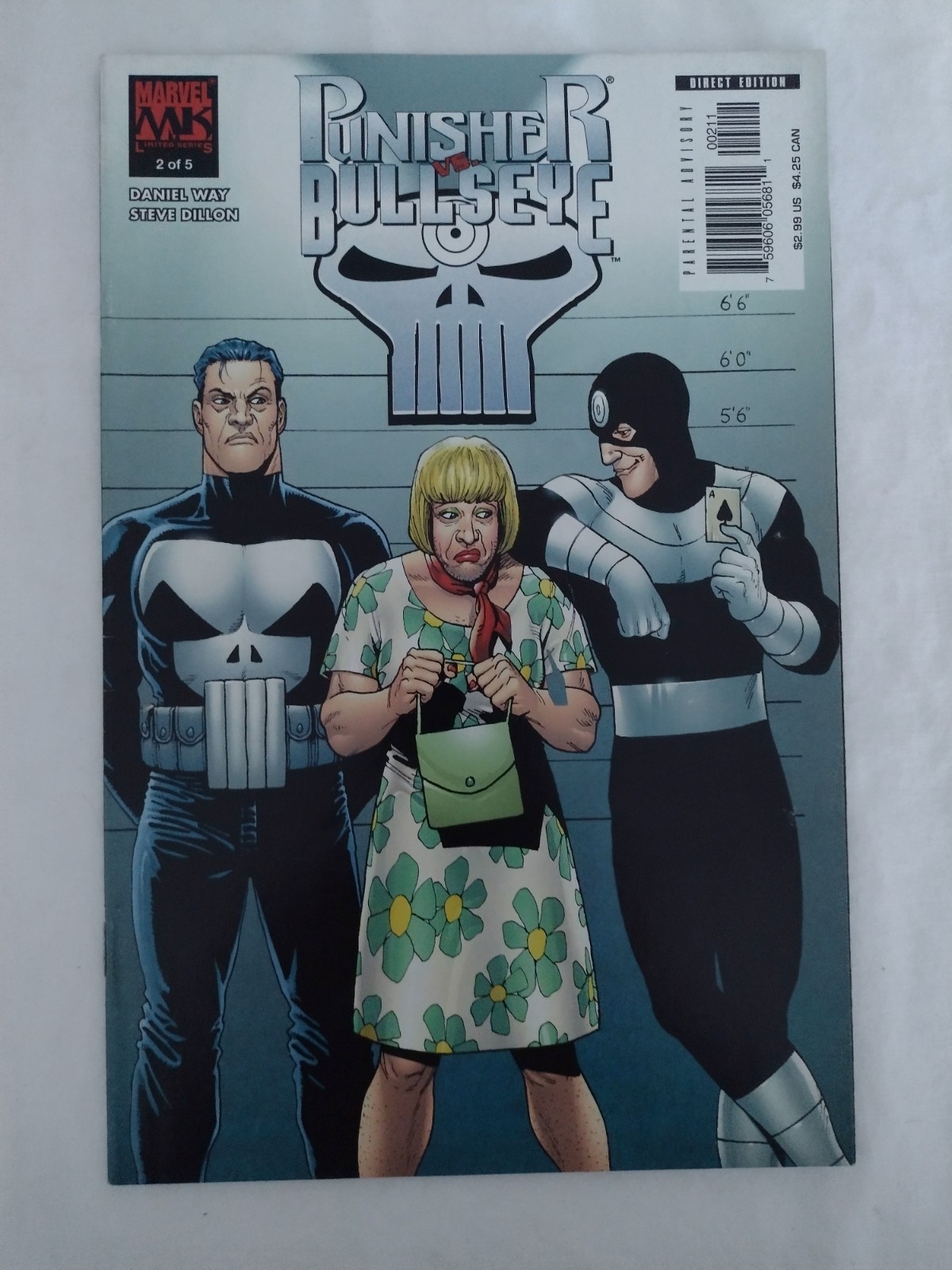 2006 MARVEL COMICS PUNISHER VS BULLSEYE #2 VF+/VFNM MCU STEVE DILLON DANIEL WAY