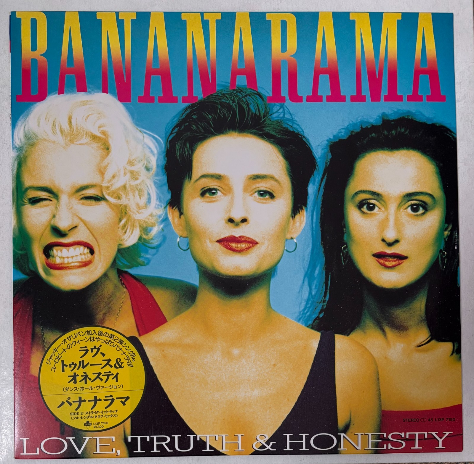 Bananarama - Love, Truth & Honesty - Scarce 1988 Japanese 2trk vinyl 12"