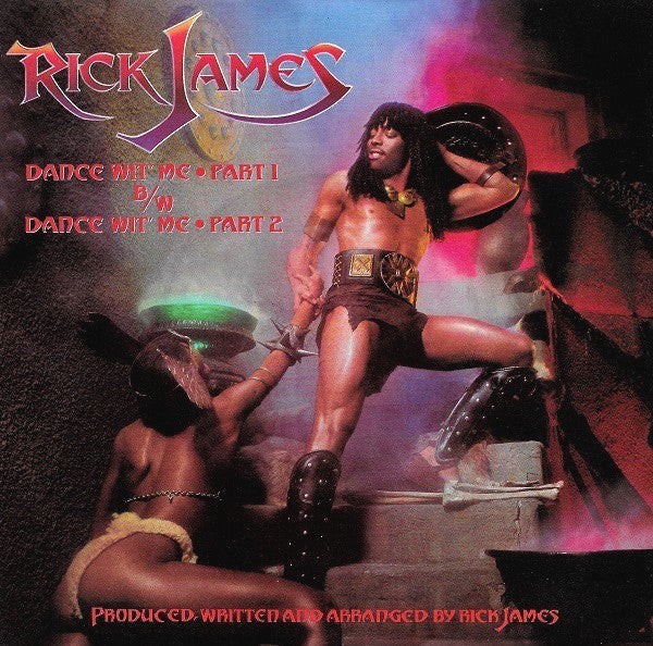 Rick James - Dance Wit' Me - Used Vinyl Record 7 - G6244z