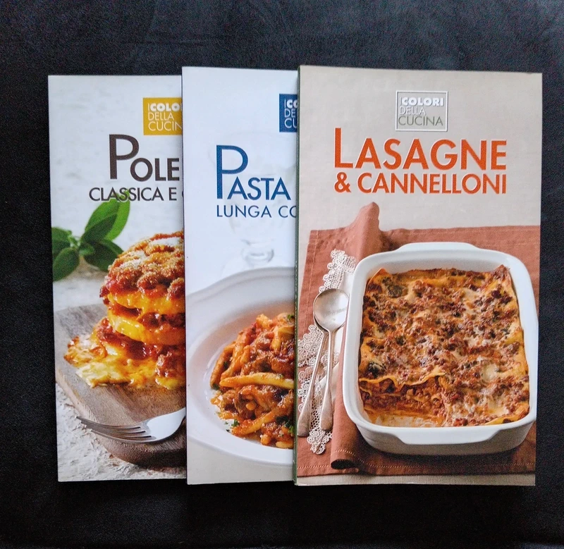 3 libri - I colori della cucina