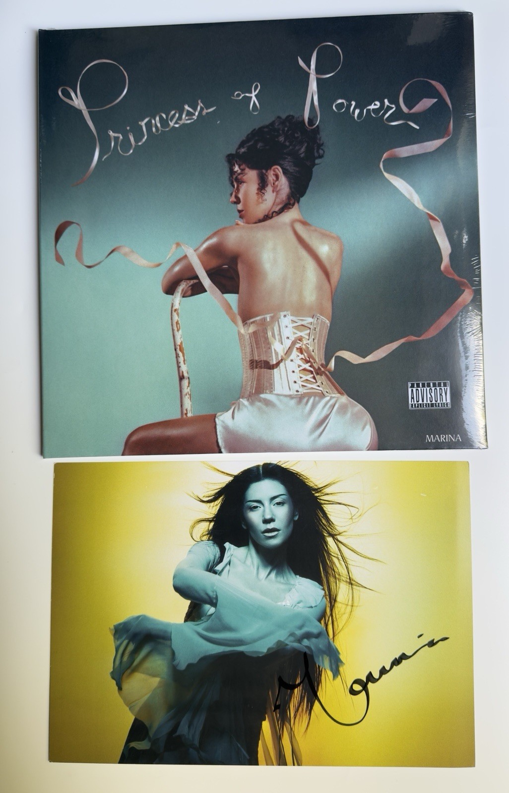 Marina - Princess of power Purple Vinyl w/ A4 SIGNED PRINT IN HAND