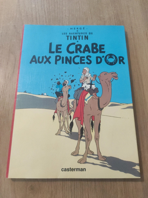 Le crabe aux pinces d'or