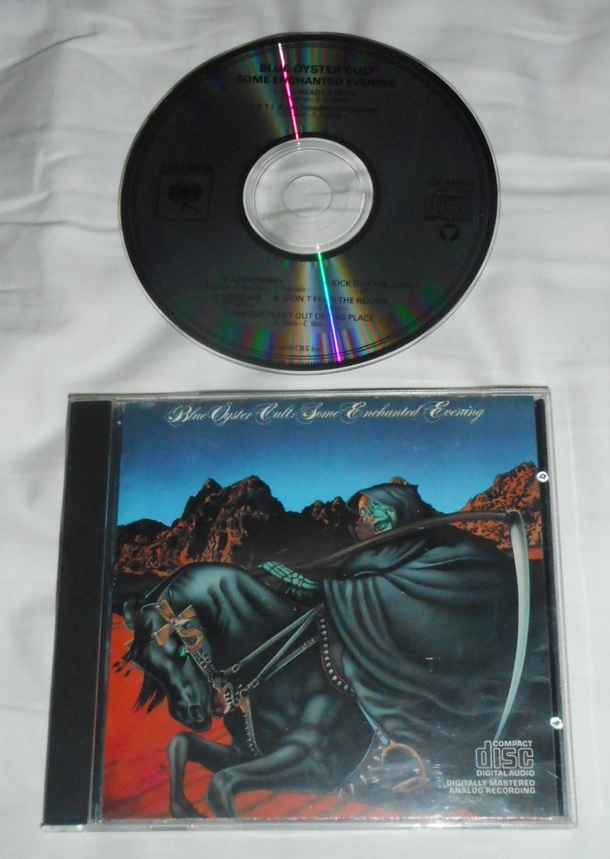 BLUE OYSTER CULT Some Enchanted Evening CD 1990 Columbia