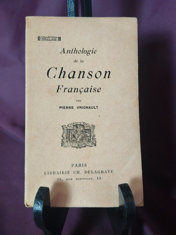 Anthologie de la chanson française.