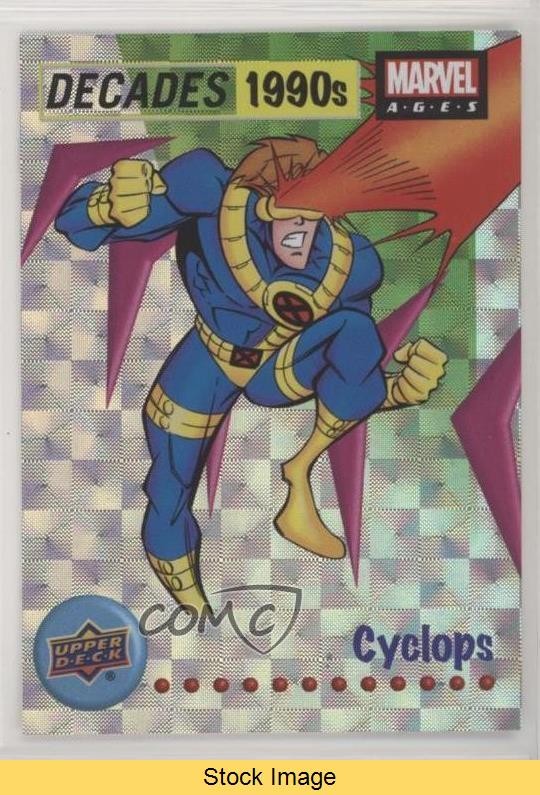 Upper Deck 2020 Marvel Età Decenni Anni 90 Ciclopi #D9-2 LEGGI 05tv