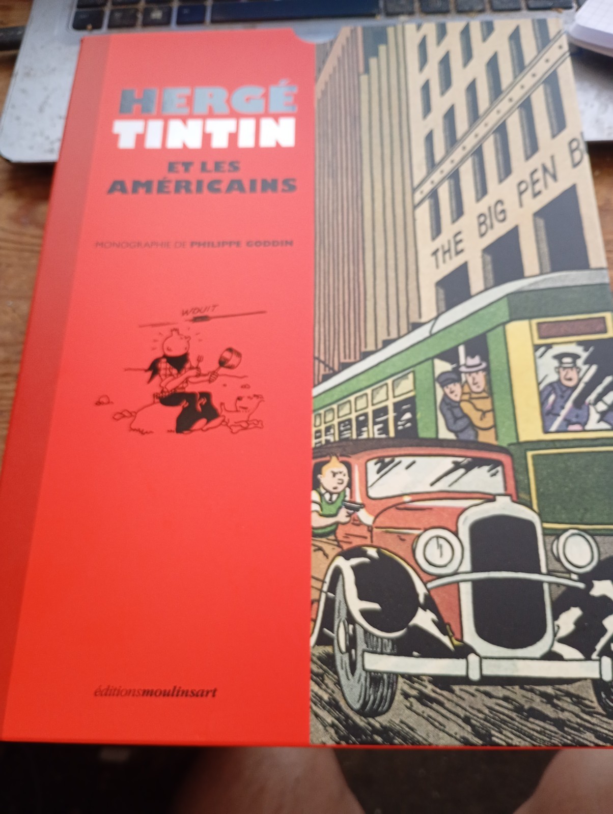 TINTIN et les américains HERGE GODDIN moulinsart 2020