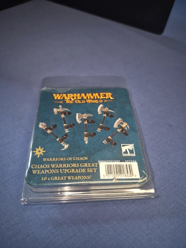 Warhammer - Armes à Deux Mains (Great Weapons) (5) - Upgrade Pack Chaos Warriors - OOP