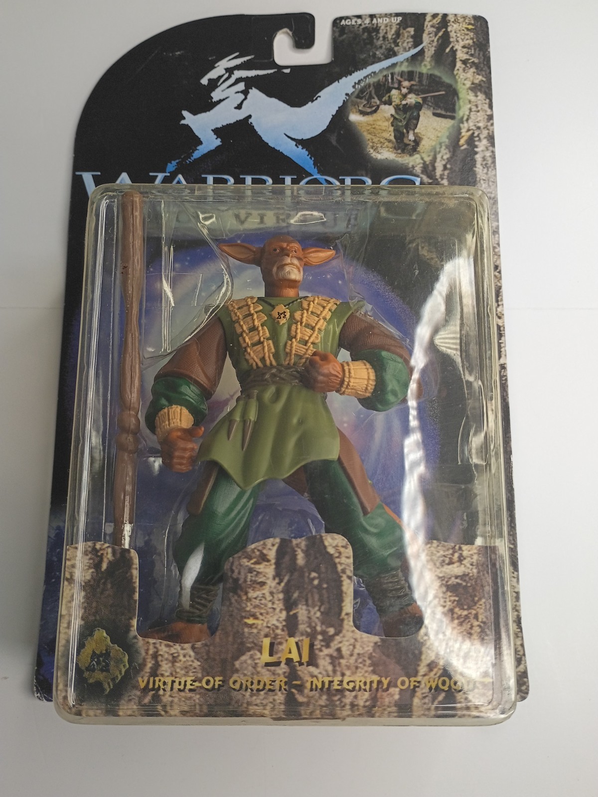 Modellino Guerrieri della Virtù 1997 Vintage Lai Play'Em Toys