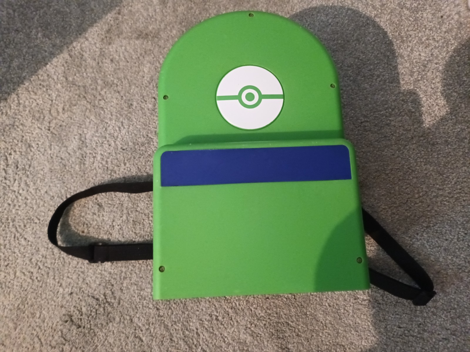Pokemon Custodia Verde Pieghevole Arena Giocattolo Playset Zaino Borsa