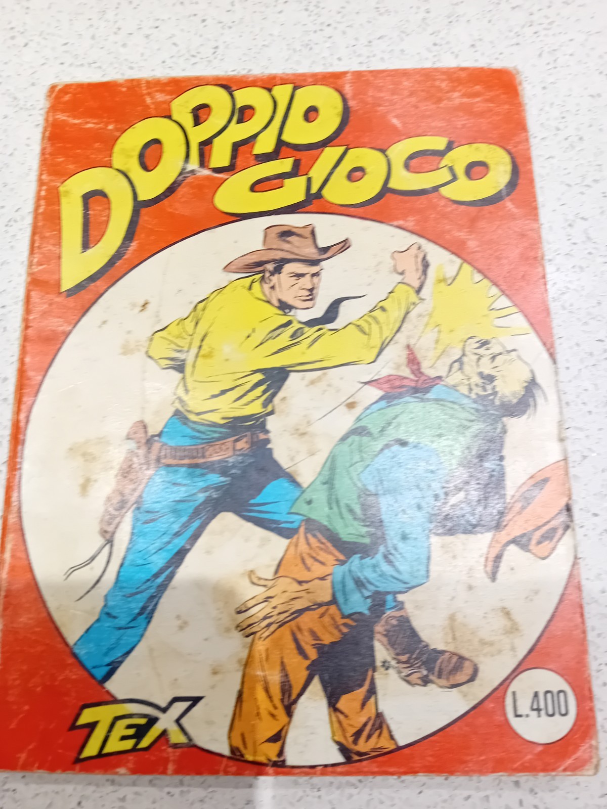 Tex Gigante n. 6 Doppio gioco 1964 Edizioni Araldo G.L. Bonelli