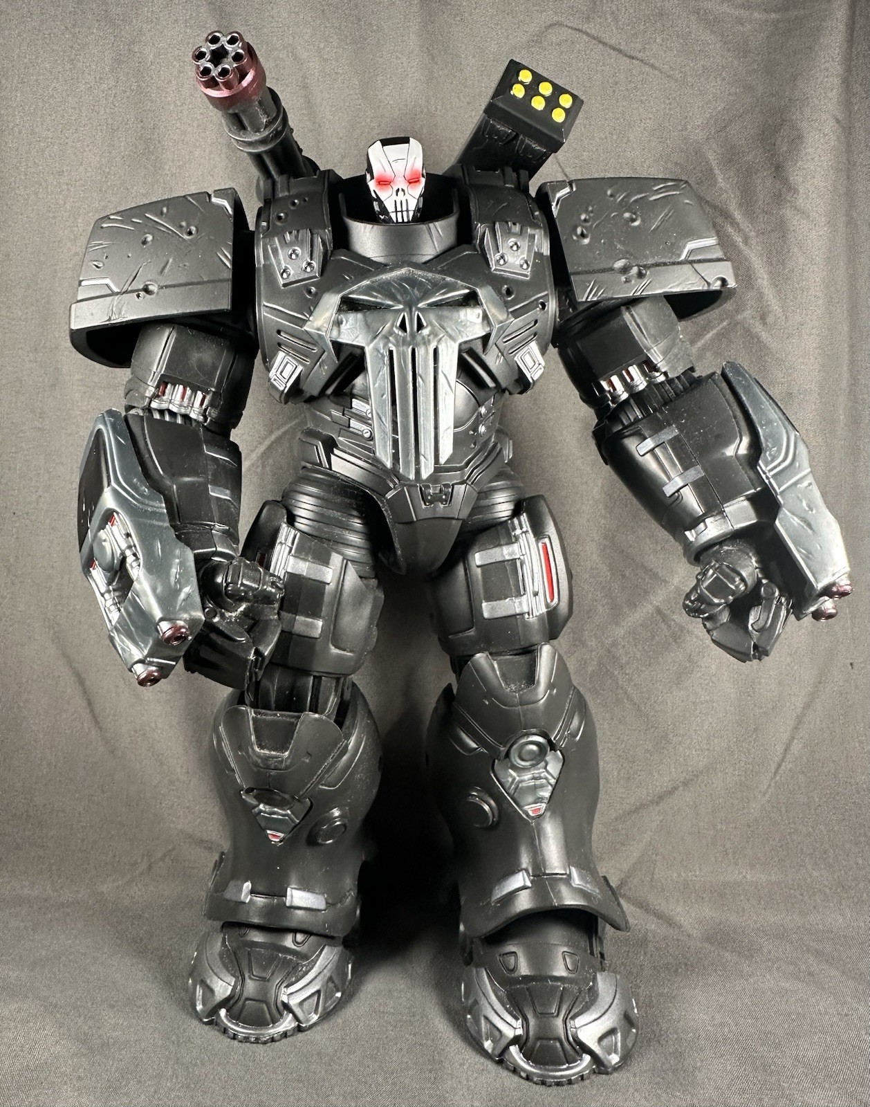 Custom Hulkbuster  Punisher War Machine Head for 6in  1:12  Fits Marvel Legends
