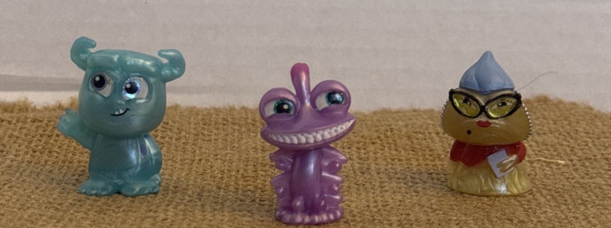 Disney Doorables Monsters Inc. Lotto di 3