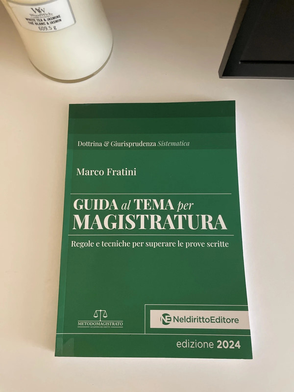 Guida al tema di magistratura