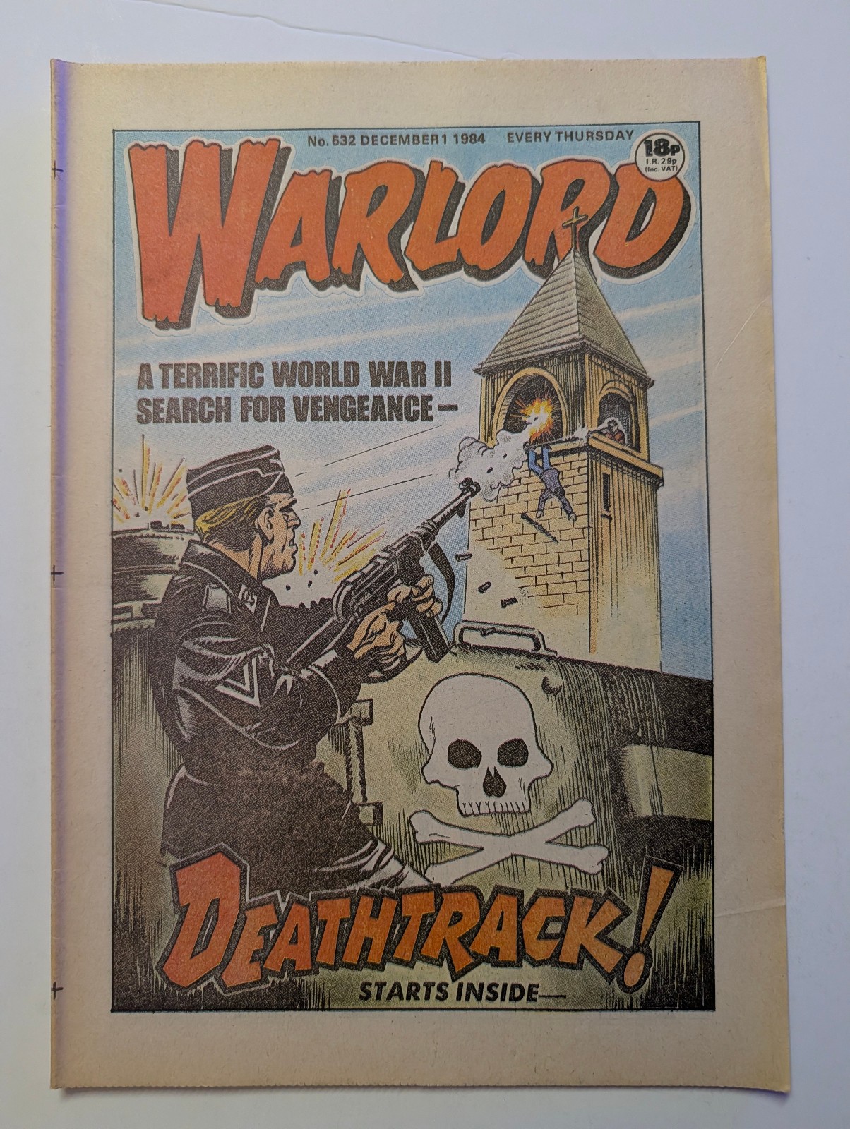 Warlord Comic No 532, December 1st 1984.
