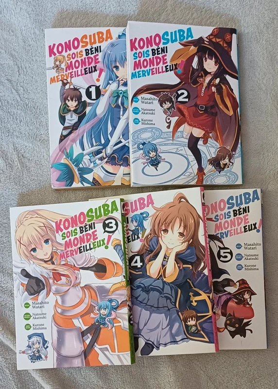 Mangas Konosuba