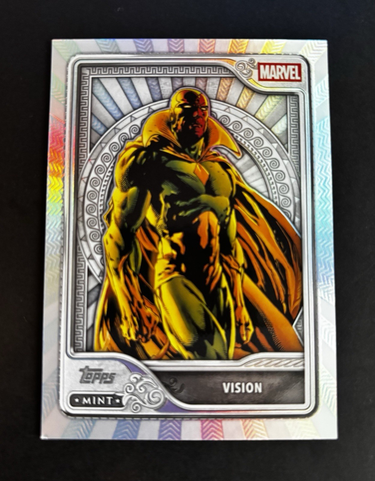 Carta Base Argento 2026 Topps Mint Marvel Vision #60 Marvel