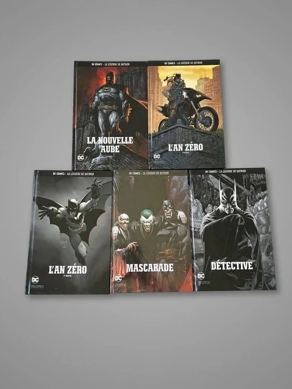 Lot de 5 BD DC Comics - La Légende de Batman (Collection Eaglemoss)