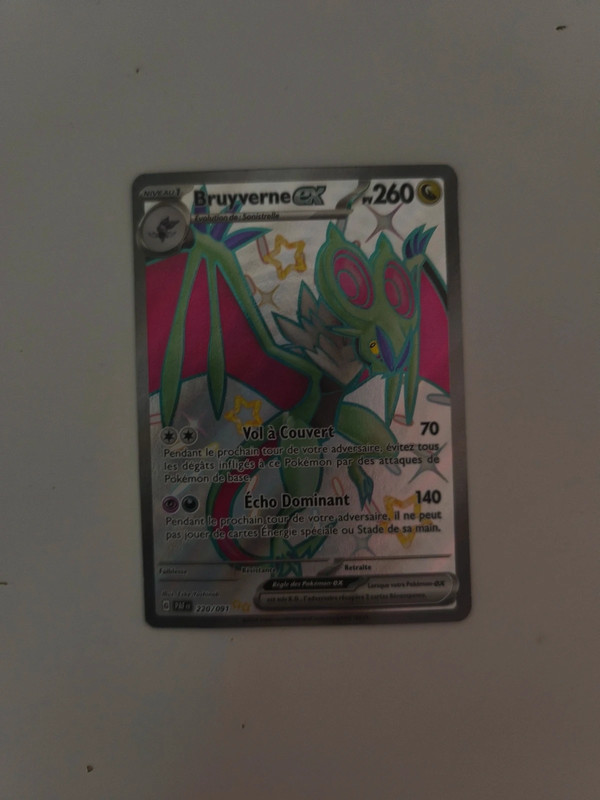 Carte pokémon Bruyverne ex