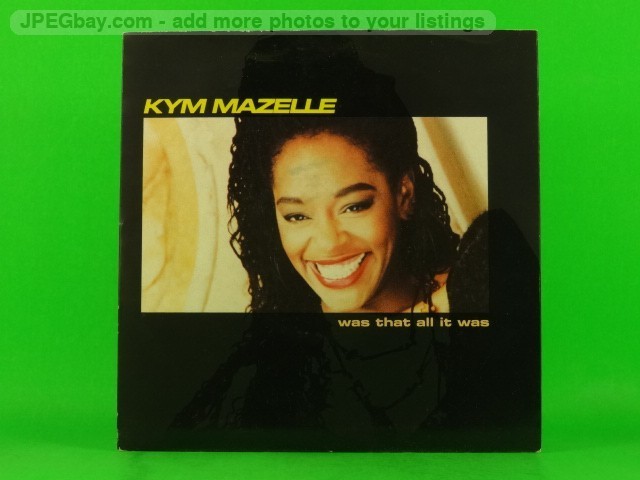 MAZELLE,KYM WAS THAT ALL IT WAS (PICTURE SLEEVE (137) 7" SYNCOPATE