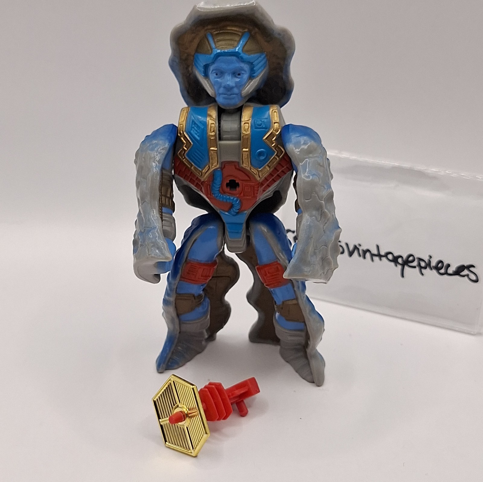 Modellino vintage STONEDAR Motu Masters Of The Universe He-Man completo W-2