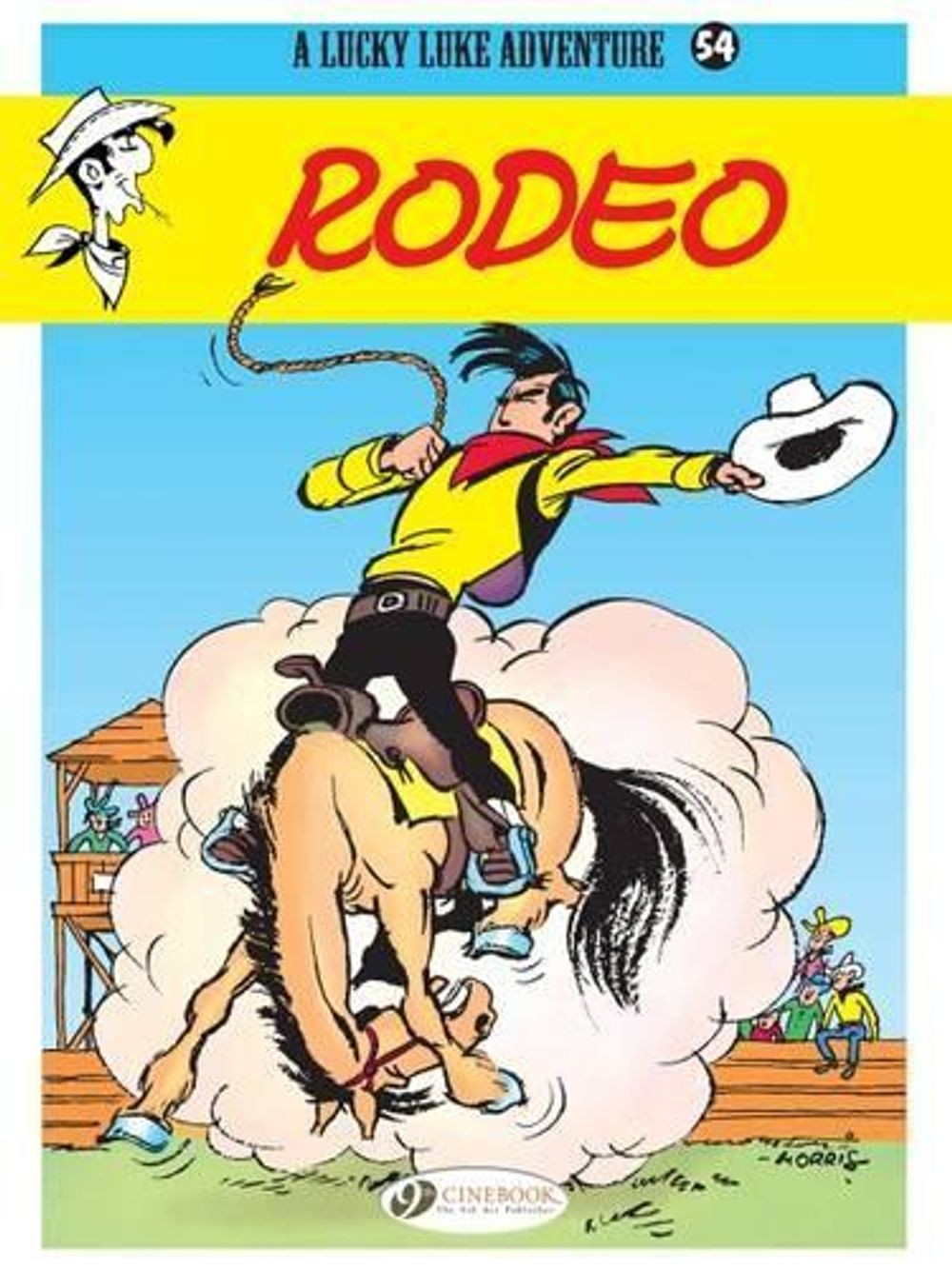 Lucky Luke 54 - Rodeo di Morris (inglese) libro tascabile