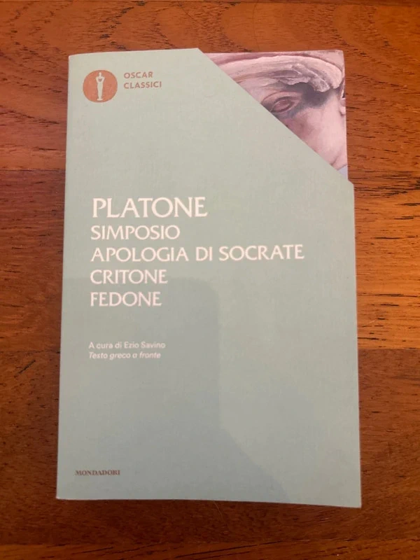 📖 Platone - Simposio, Apologia di Socrate, Critone, Fedone (Oscar Classici Mondadori)