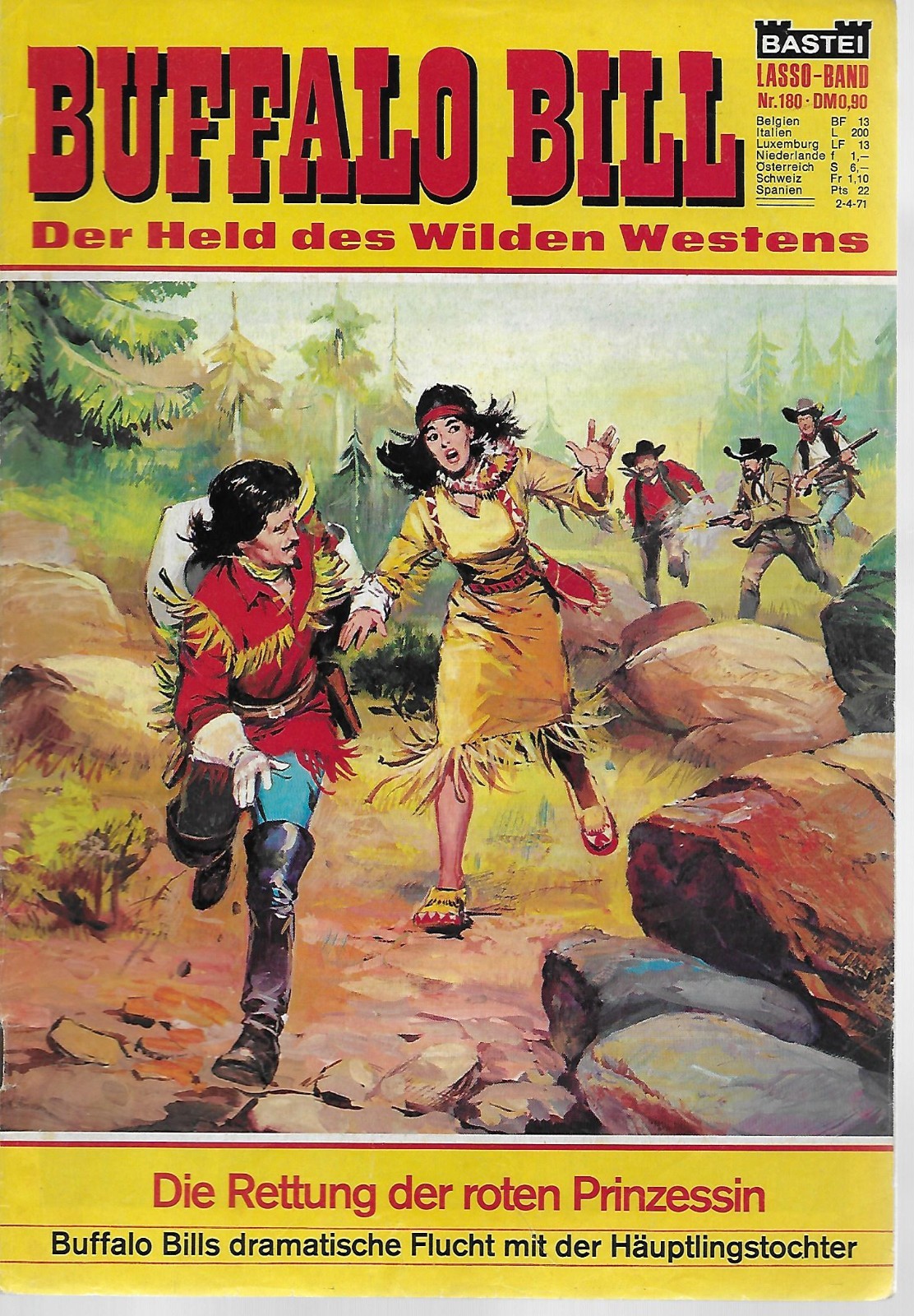 BUFFALO BILL (Lasso Band) n.180 / Bastei Editore
