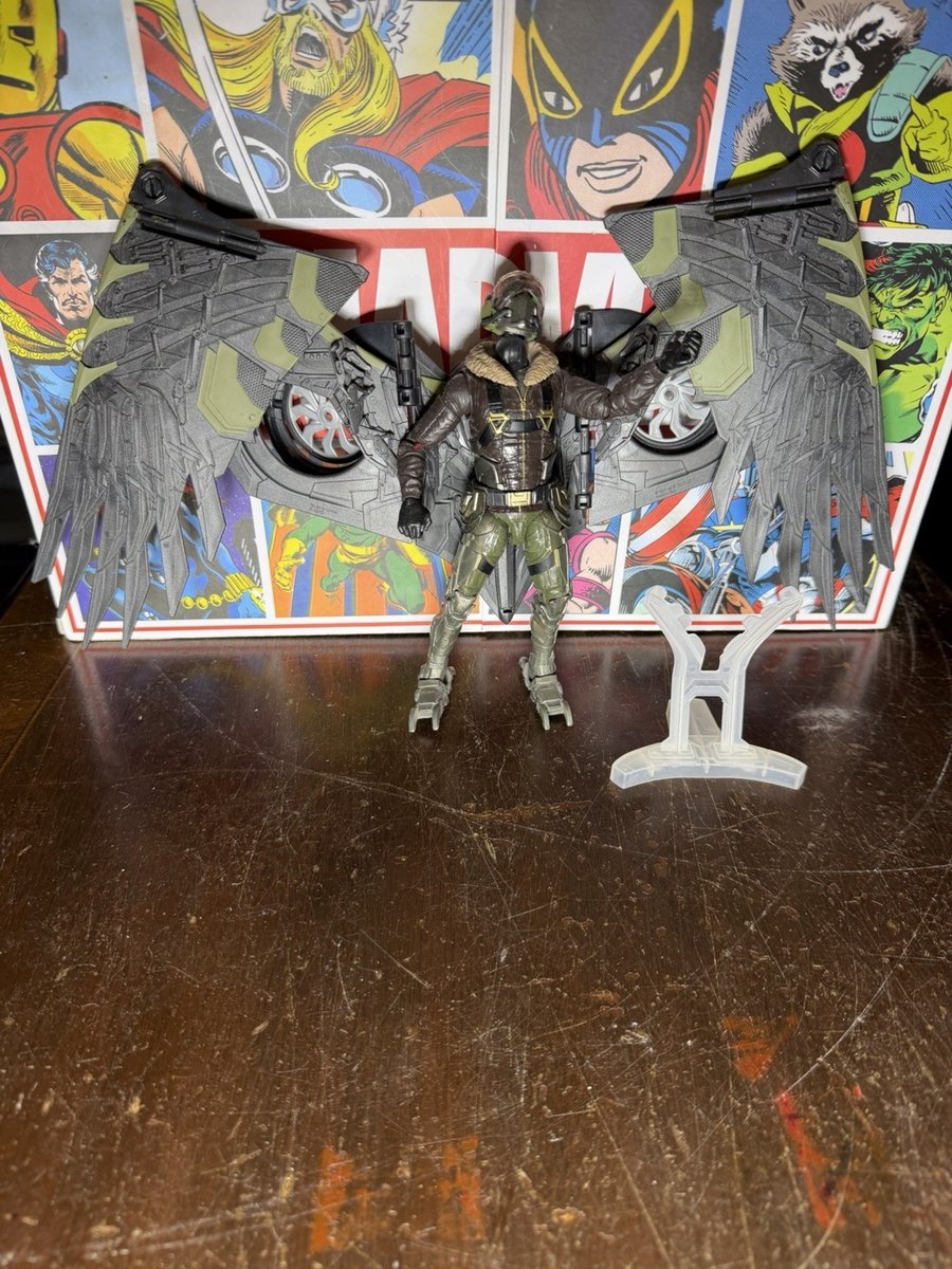 Marvel Legends Avvoltoio BAF Spider-Man Homecoming completo