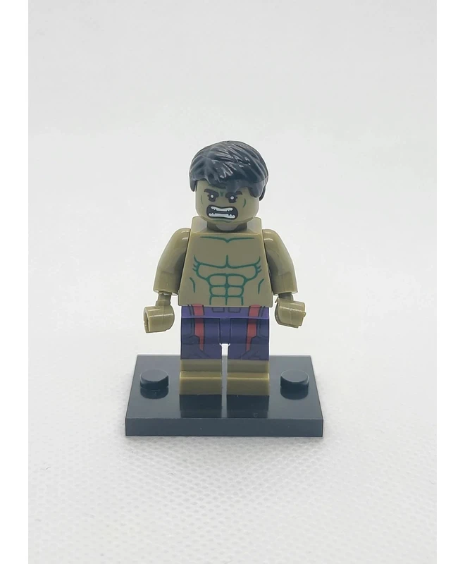 Personnage type Lego – Hulk (Lego-style Character – marvel – Hulk)
