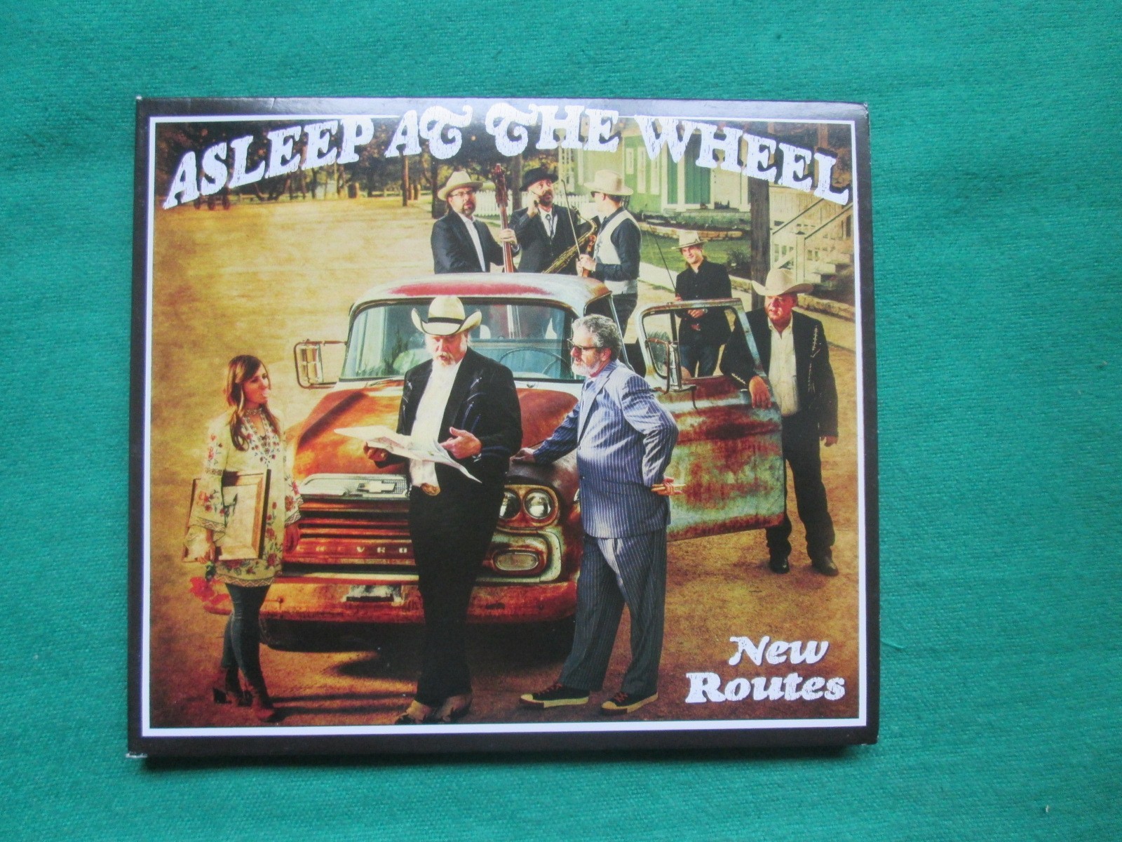 ASLEEP AT THE WHEEL - NEW ROUTES - 2018 BIXMEAUX RECORDS - CD