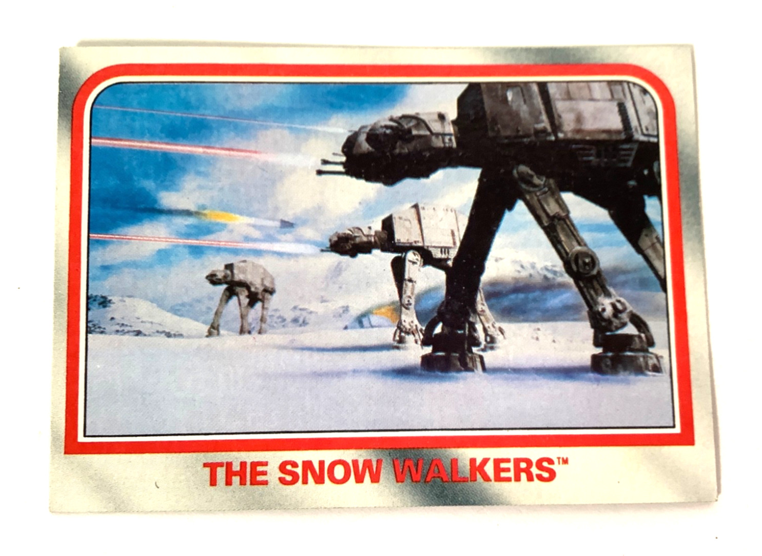 1980 Topps Star Wars: The Empire Strikes Back #43 The Snow Walkers