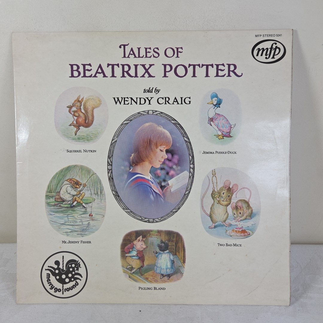 Tales Of Beatrix Potter Vintage Vinyl LP Told By Wendy Craig Record 1971