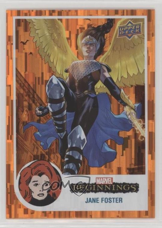 2022 Marvel Beginning Vol 2 Serie 1 Ponte Arcobaleno Arancione /199 Jane Foster 0b3