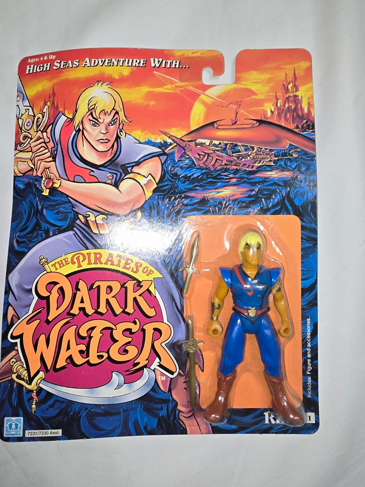 Hasbro I Pirati dell'Acqua Oscura Ren & Ioz action figure in scatola con spada pugnale