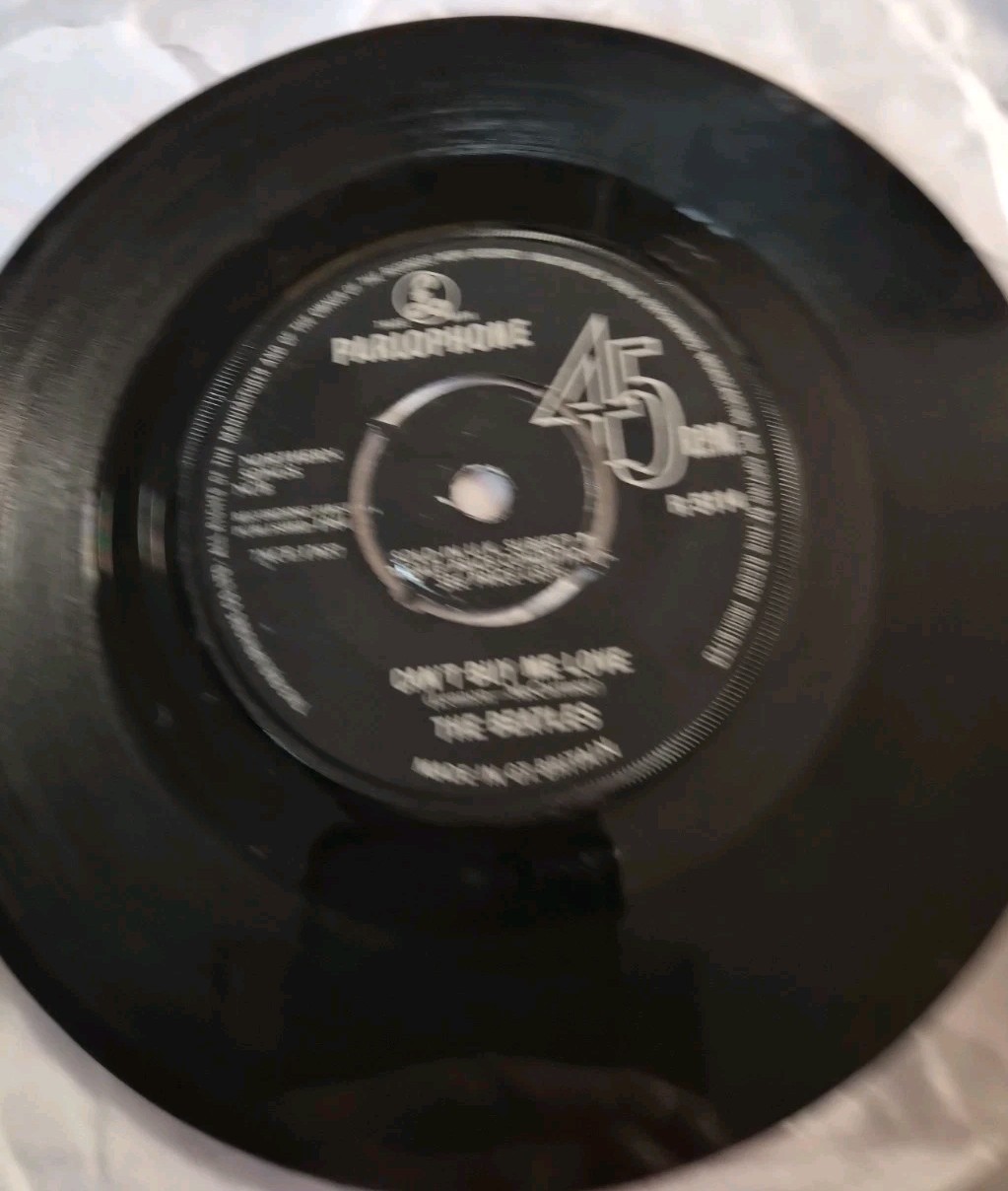 The Beatles Can't Buy Me Love 7"  Vinyl Single Parlophone R 5114 1964 