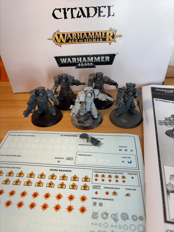 Warhammer 40k HH cataphractii terminators