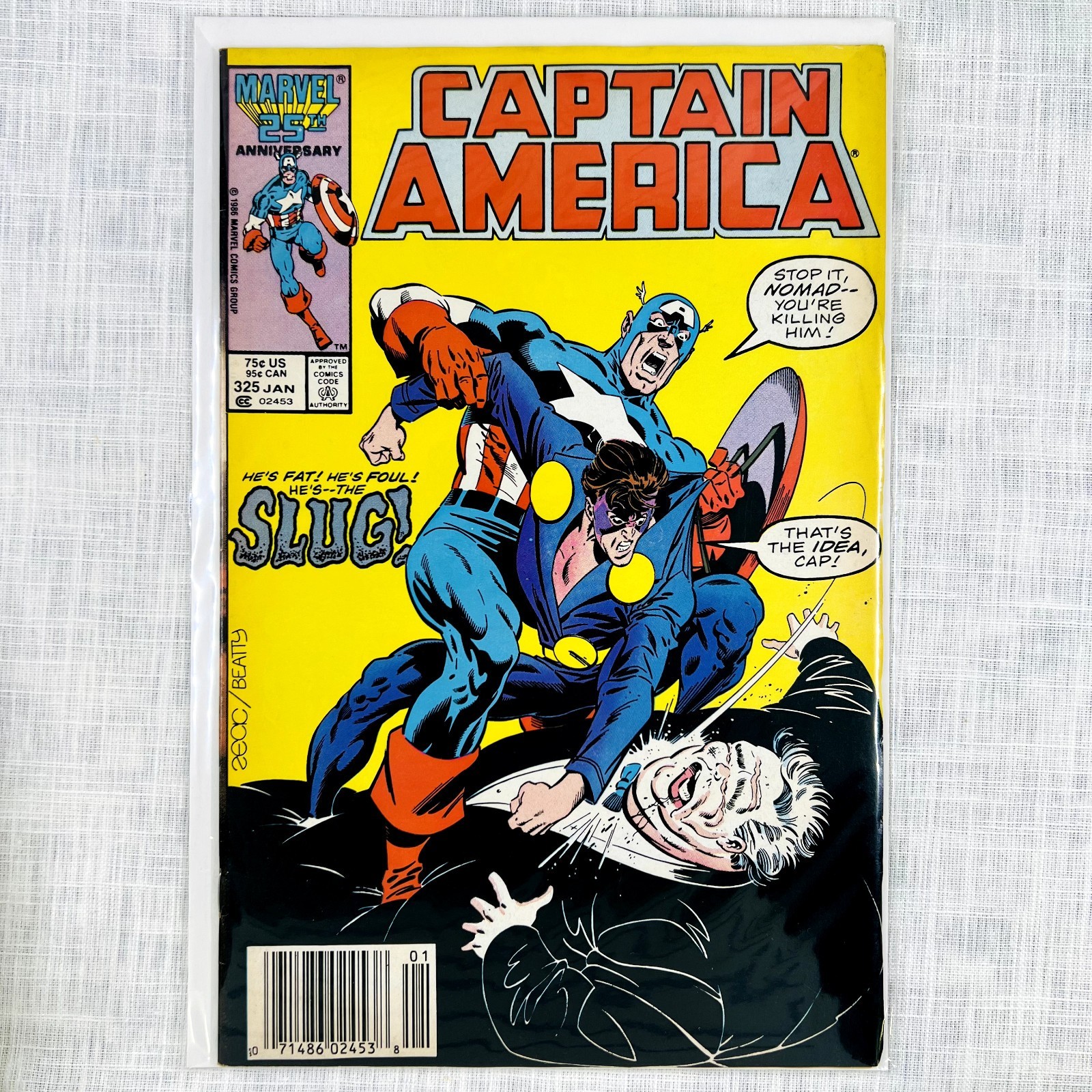 Captain America #325 - Marvel Comics