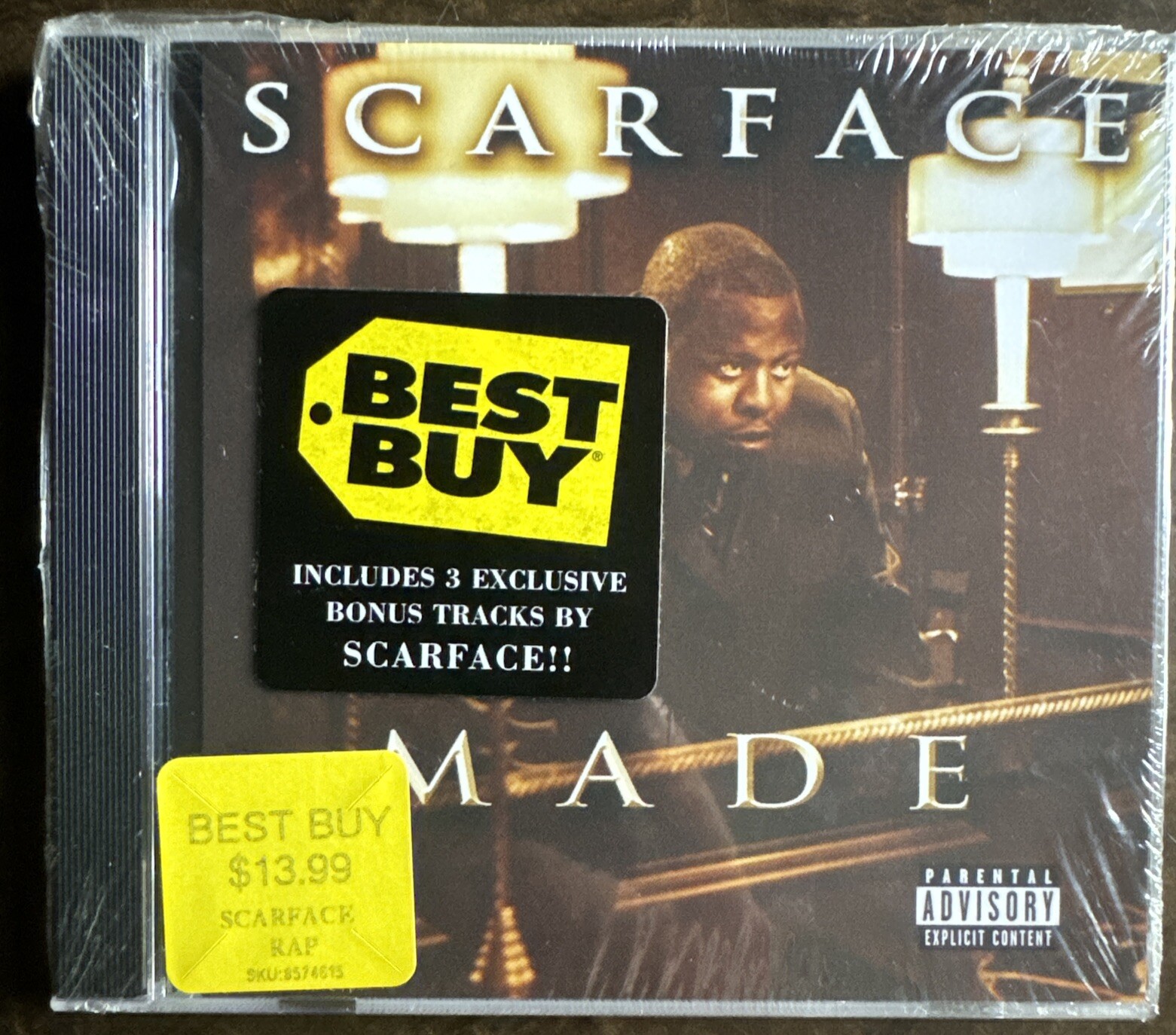 RESERVED Scarface MADE CD Best Buy Limited Edition Rap A Lot Geto Boys